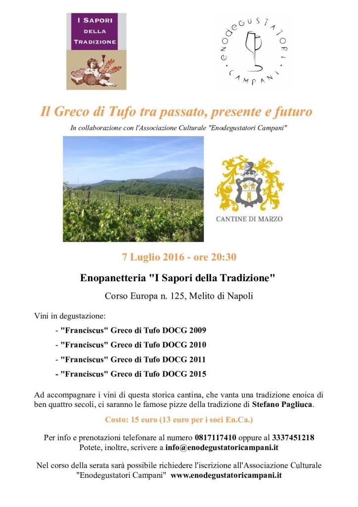 verticale greco di tufo cantine di marzo