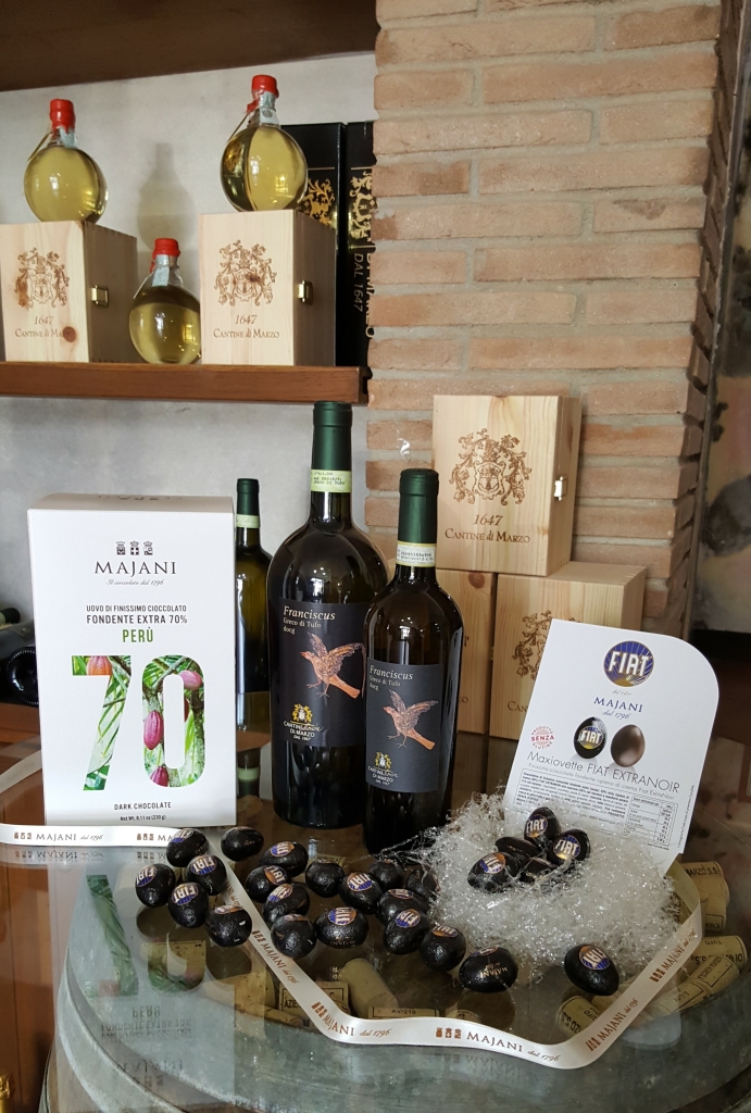 greco di tufo e cioccolato