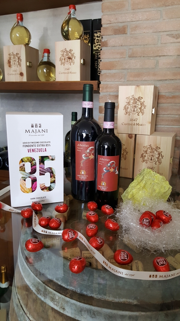Taurasi e cioccolato